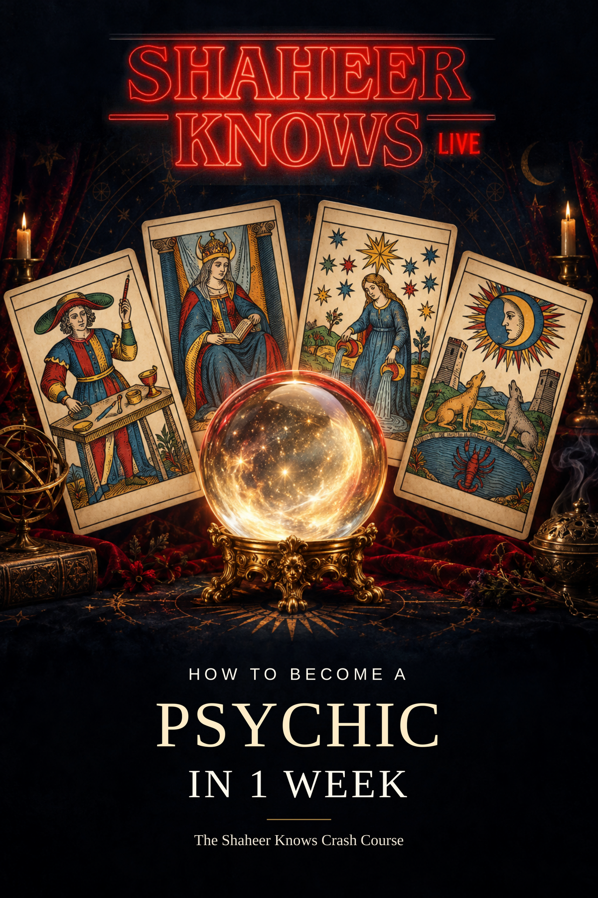 How to Become a Psychic in 1 Week by Shaheer Knows